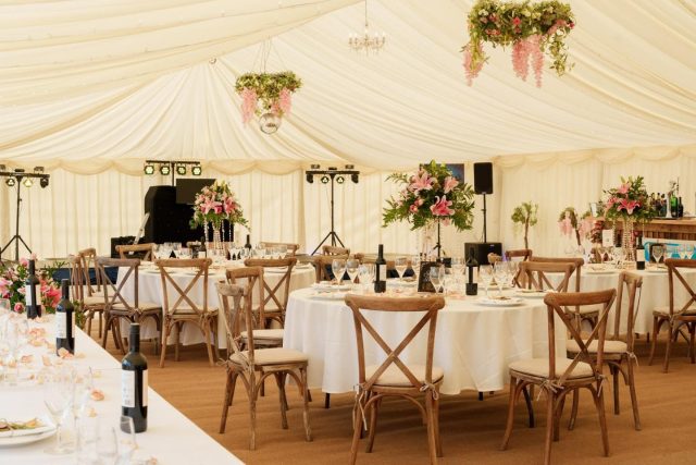 Where romantic elegance meets fairytale charm ✨🌸
From the cascading floral chandeliers to the stunning pink lily centerpieces, every detail came together to create a truly magical atmosphere inside the marquee. 🤍
Swipe to see the full setup ➡️

#marqueewedding #marquee #marqueehire #pinkweddings #cross #back #crossbackchair